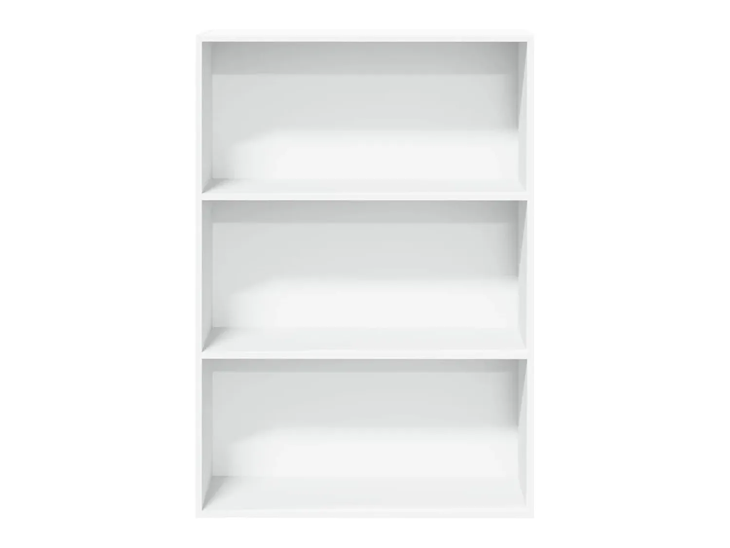 Biblioteca*vidaxl Estante 80x30x114 cm derivados de madeira Branco