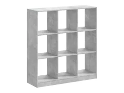 New Estante 102x32x108 cm derivados de madeira cimento PT576905 Cinzento