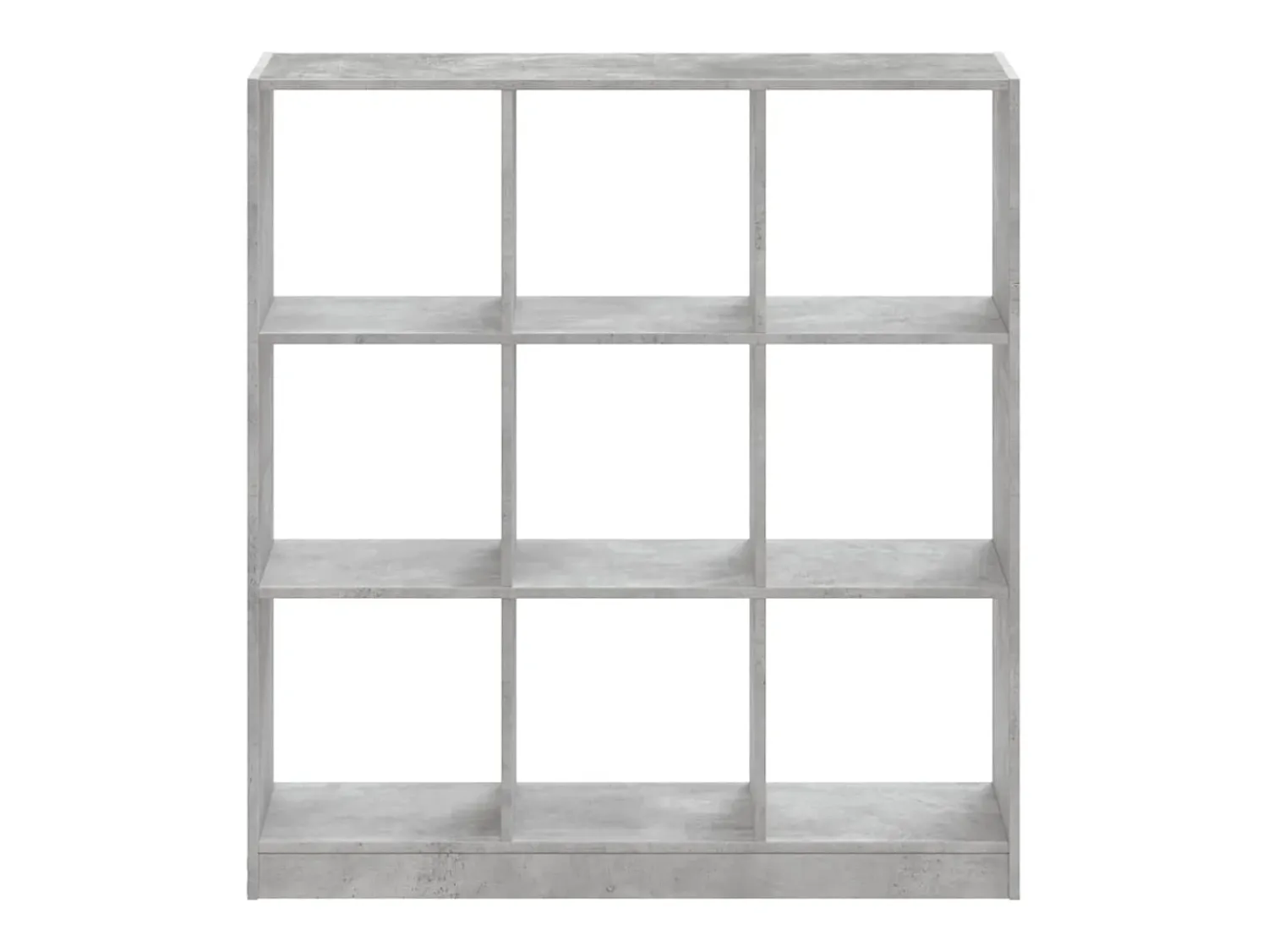 New Estante 102x32x108 cm derivados de madeira cimento PT576905 Cinzento