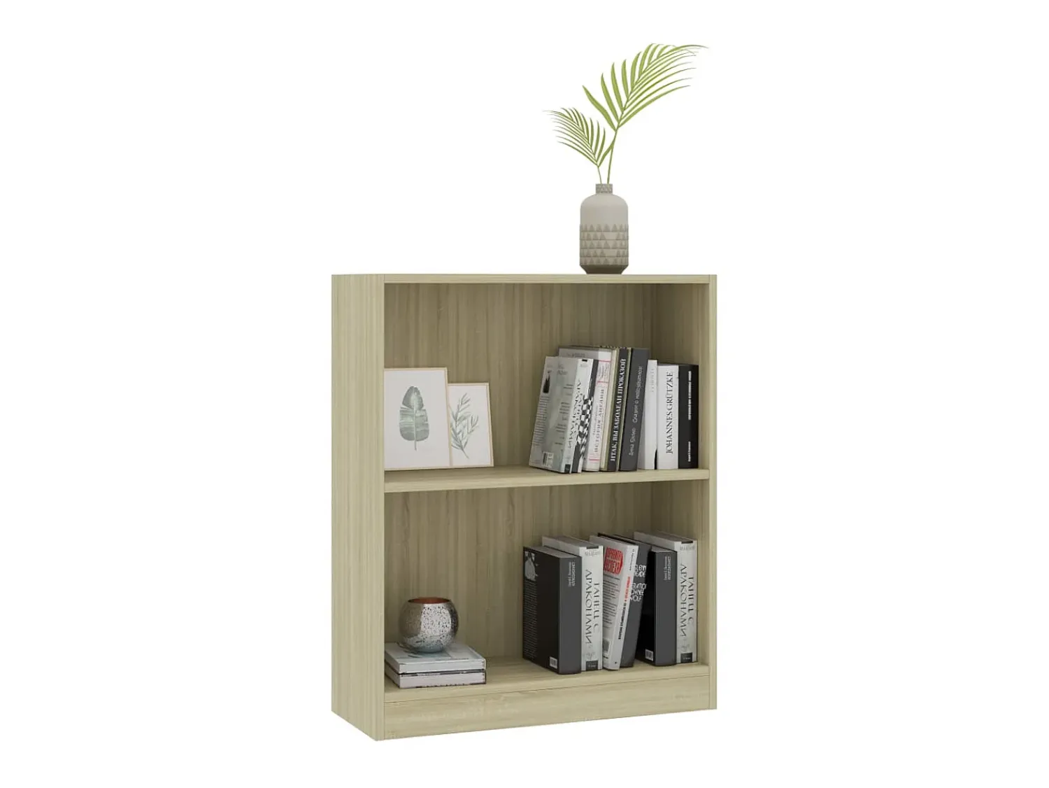 Clearance Estante 60x24x76 cm derivados de madeira carvalho sonoma PT549956 Castanho