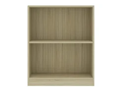 Clearance Estante 60x24x76 cm derivados de madeira carvalho sonoma PT549956 Castanho