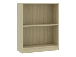 Clearance Estante 60x24x76 cm derivados de madeira carvalho sonoma PT549956 Castanho