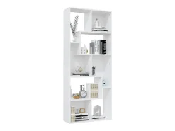 Vitrina|vidaxl Estante 67x24x161 cm derivados de madeira Branco