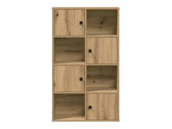 Clearance vidaxl Estante 60x24x101,5 cm derivados de madeira carvalho artisiano Castanho
