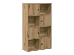 Clearance vidaxl Estante 60x24x101,5 cm derivados de madeira carvalho artisiano Castanho