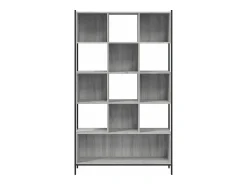 Biblioteca| Estante 102x28x172 cm derivados de madeira sonoma PT475978 Cinzento