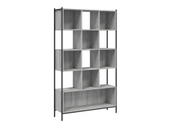 Biblioteca| Estante 102x28x172 cm derivados de madeira sonoma PT475978 Cinzento