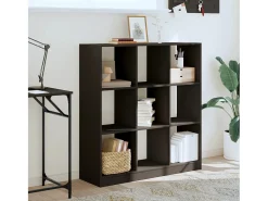 Biblioteca* Estante 102x32x108 cm derivados de madeira PT801372 Preto