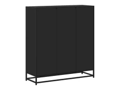 vidaxl Estante 97,5x33x107,5 cm derivados de madeira e metal^ Biblioteca