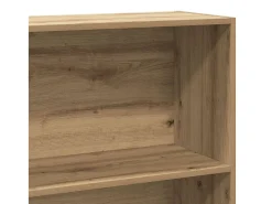 Biblioteca*vidaxl Estante 80x30x189 cm derivados de madeira carvalho artisiano Castanho