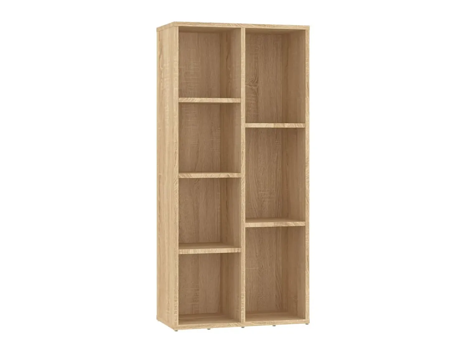 Clearance Estante 50x25x106 cm derivados de madeira carvalho sonoma PT561368 Castanho