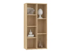 Clearance Estante 50x25x106 cm derivados de madeira carvalho sonoma PT561368 Castanho