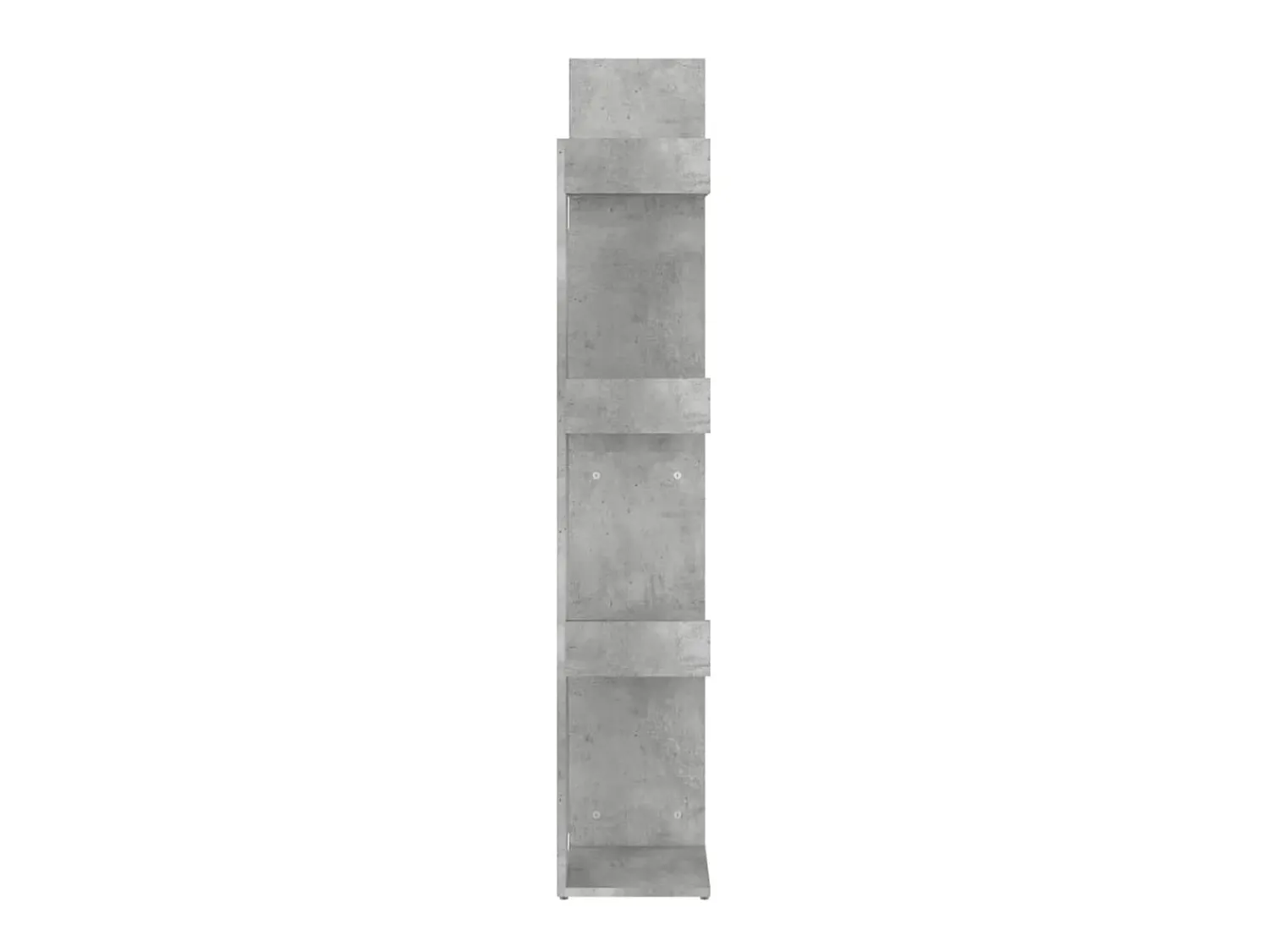 Clearance Estante 48x25,5x140 cm derivados de madeira cimento PT869621 Cinzento