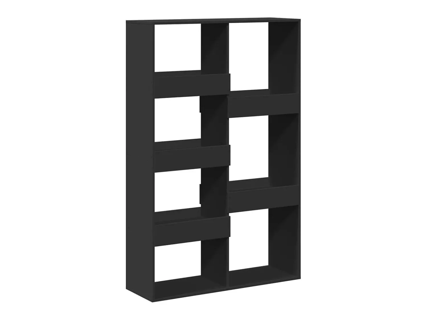 Biblioteca*vidaxl Estante 100x33x155,5 cm derivados de madeira Preto