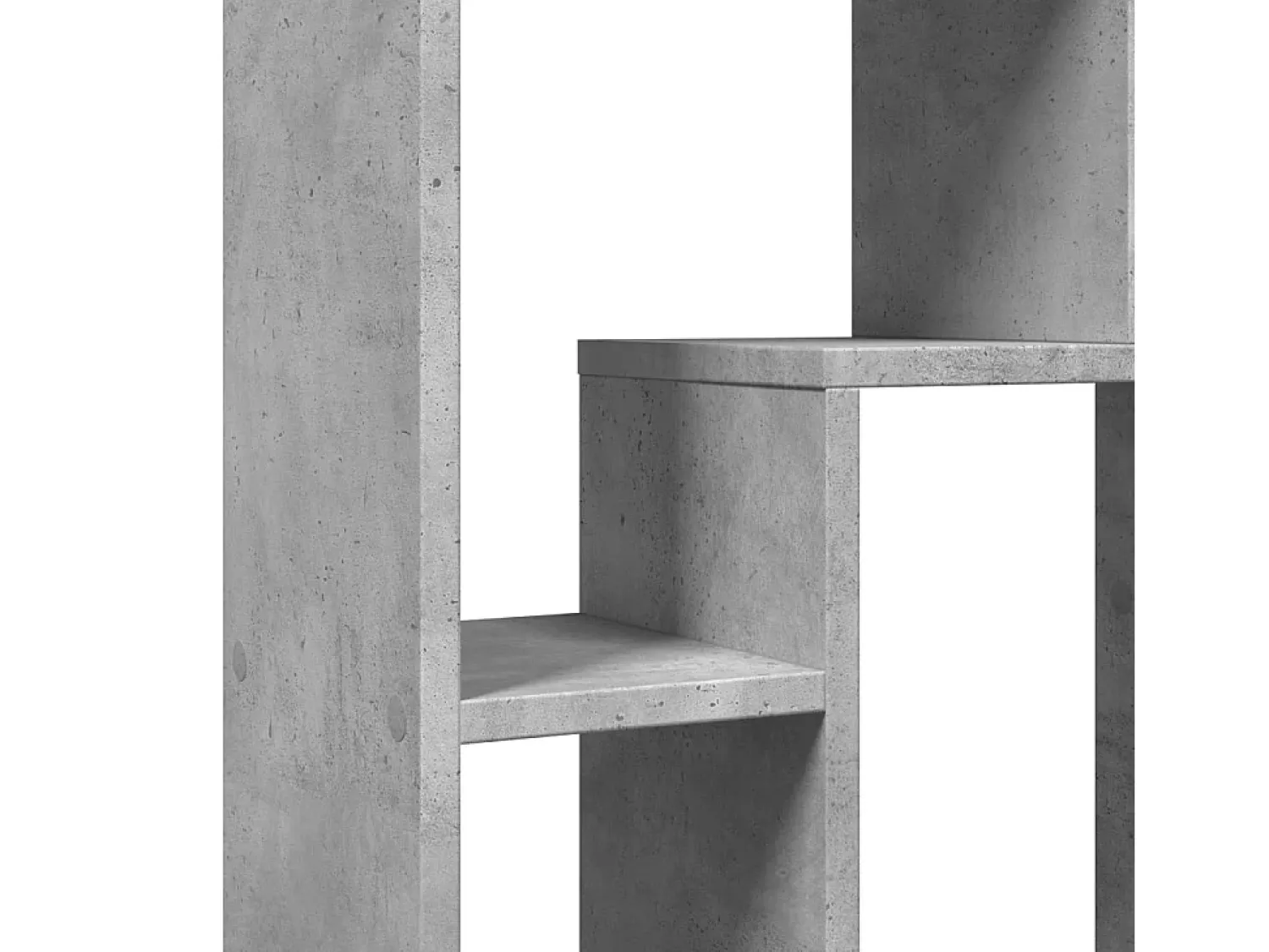 Biblioteca*vidaxl Estante 63x20x90 cm derivados de madeira cimento Cinzento