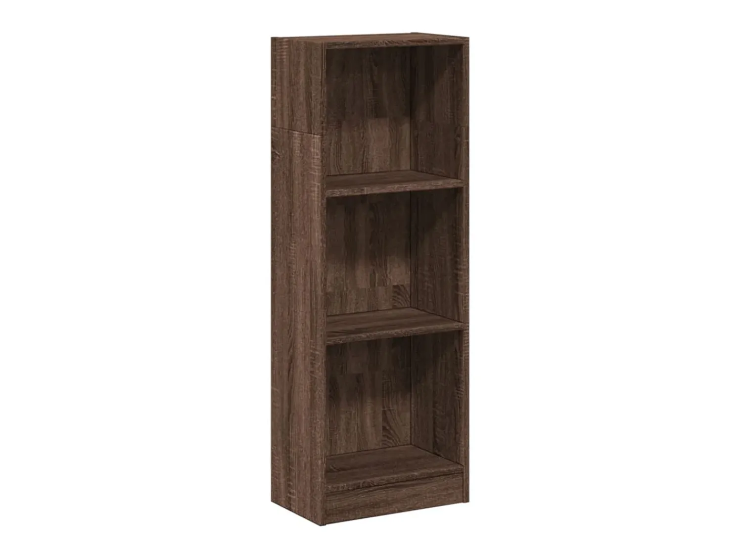 Biblioteca|vidaxl Estante 40x24x109 cm derivados de madeira carvalho Castanho