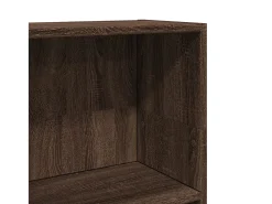Biblioteca|vidaxl Estante 40x24x109 cm derivados de madeira carvalho Castanho