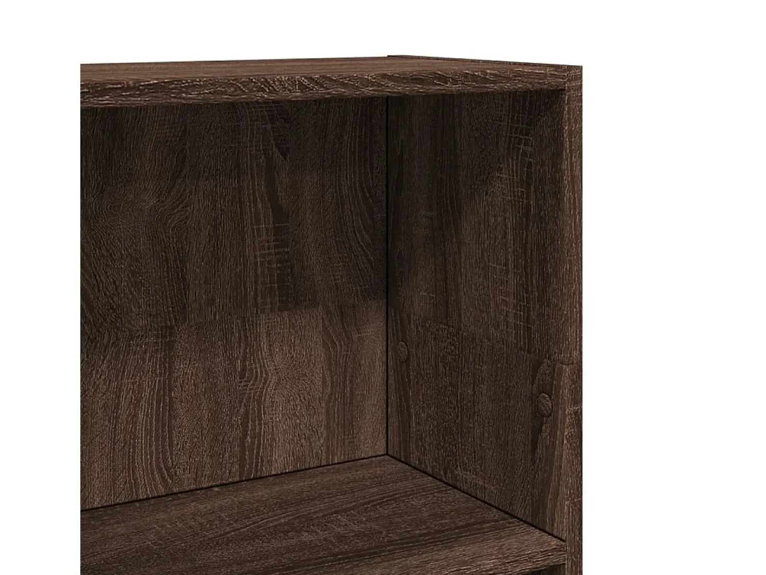 Biblioteca|vidaxl Estante 40x24x109 cm derivados de madeira carvalho Castanho
