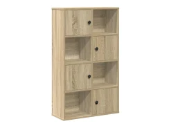 Biblioteca|vidaxl Estante 60x24x101,5 cm derivados de madeira carvalho sonoma Castanho