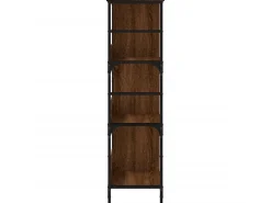 Biblioteca| Estante 78,5x33x117,5 cm derivados de madeira carvalho PT723721 Castanho