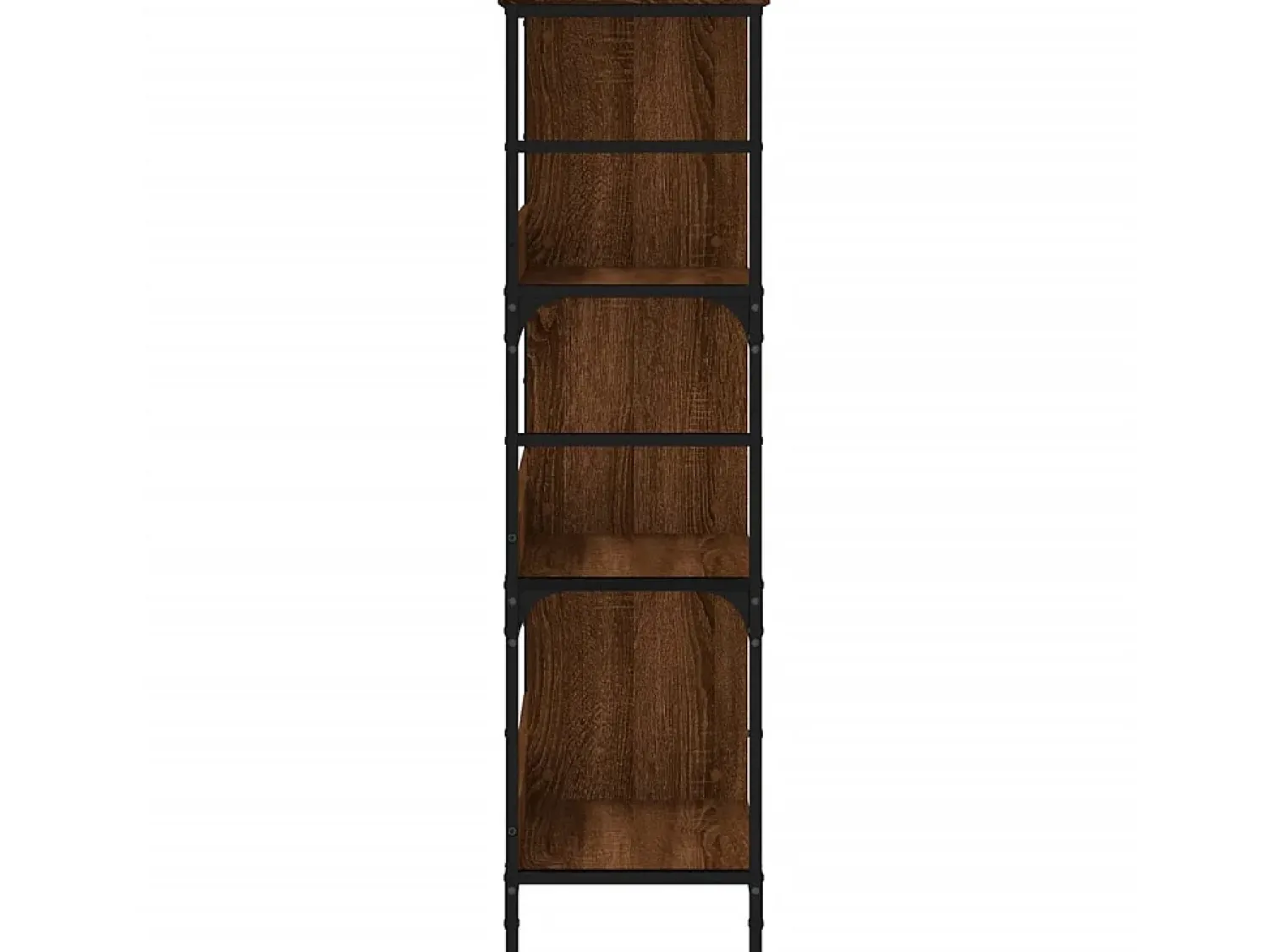 Biblioteca| Estante 78,5x33x117,5 cm derivados de madeira carvalho PT723721 Castanho
