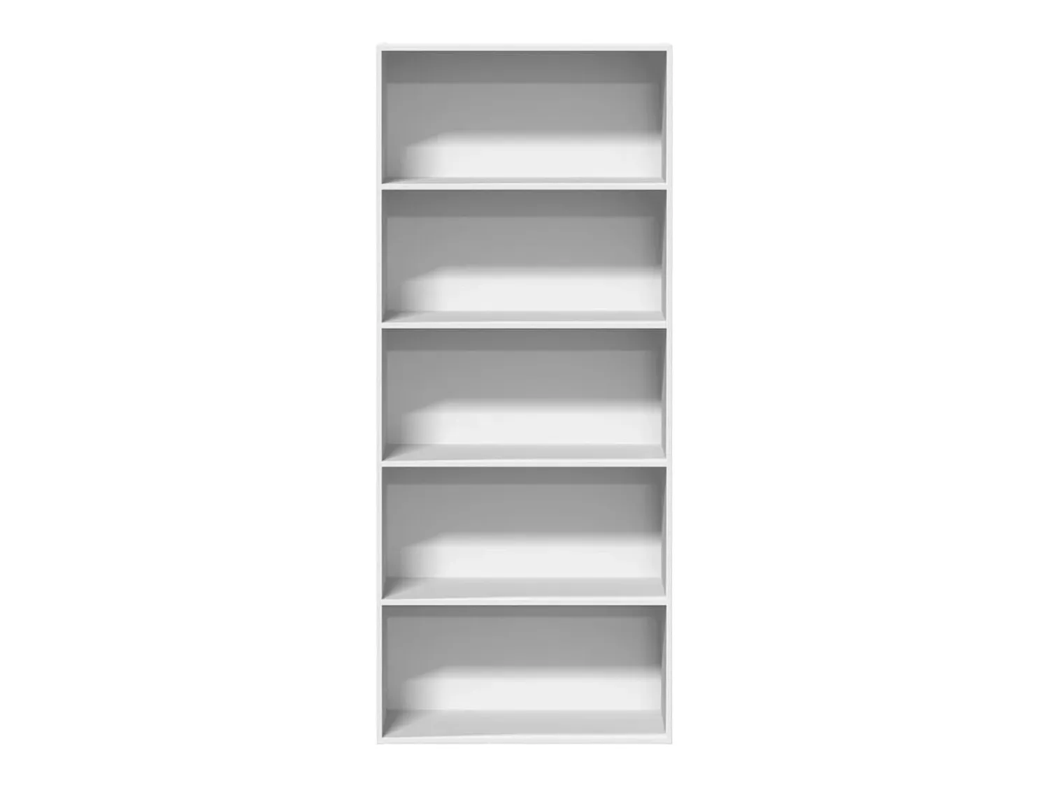Biblioteca|vidaxl Estante 80x30x189 cm derivados de madeira Branco