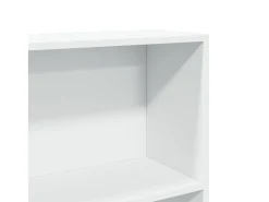 Biblioteca|vidaxl Estante 80x30x189 cm derivados de madeira Branco