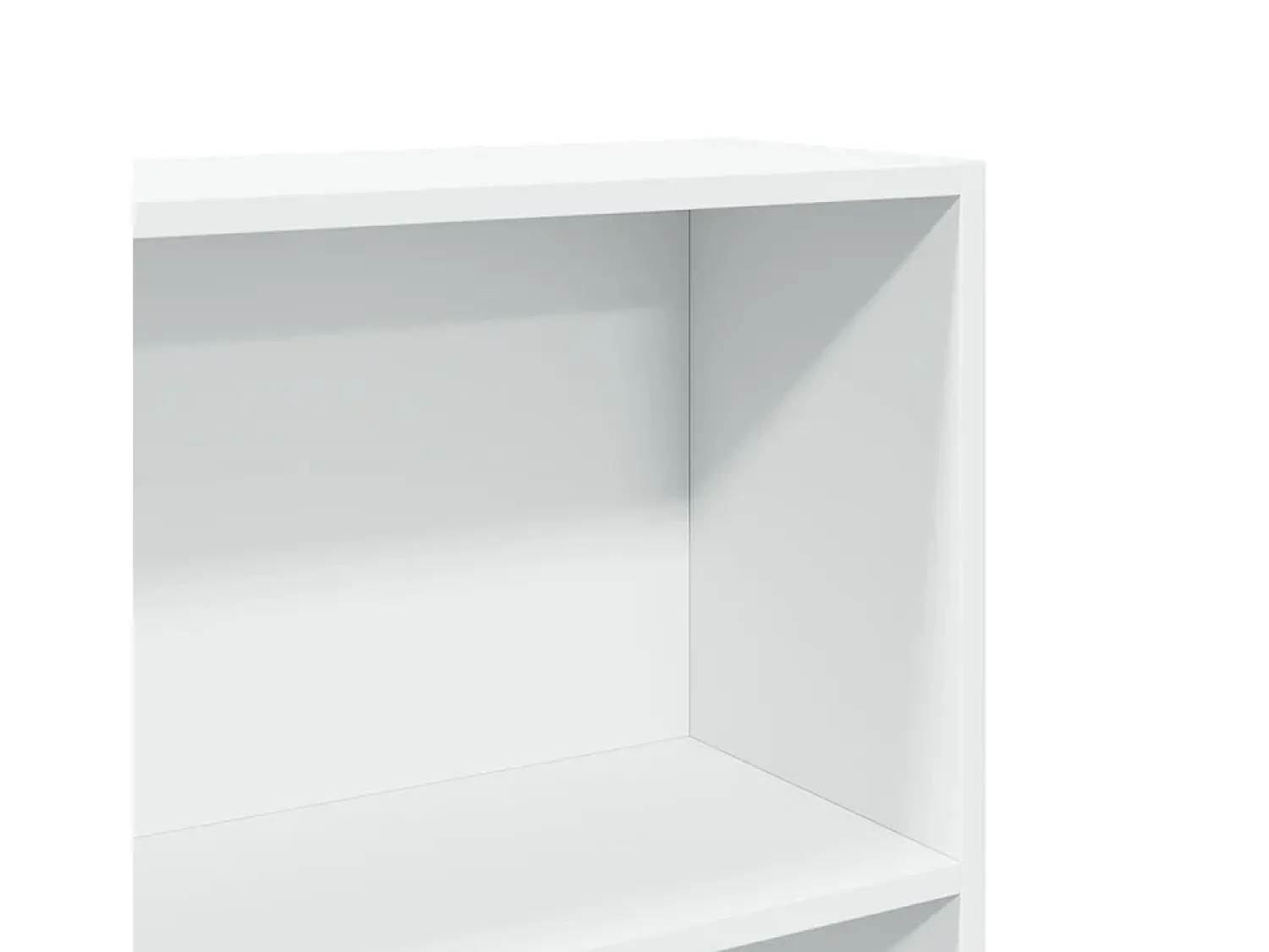 Biblioteca|vidaxl Estante 80x30x189 cm derivados de madeira Branco