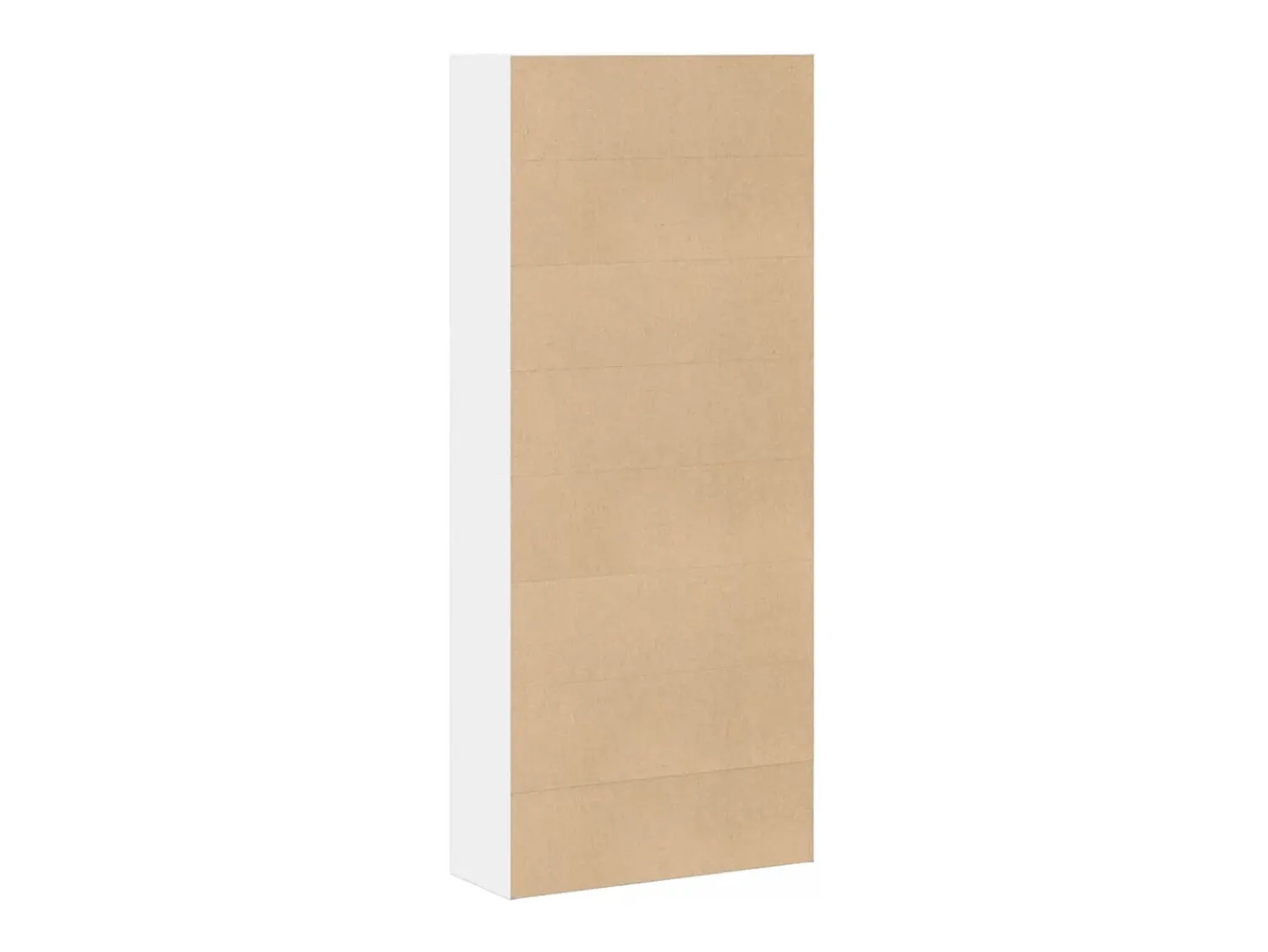 Biblioteca|vidaxl Estante 80x30x189 cm derivados de madeira Branco