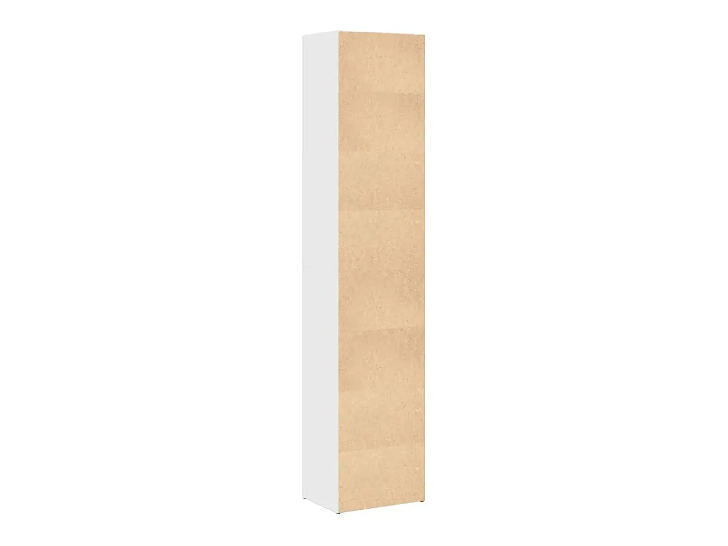 Biblioteca*vidaxl Estante 40x30x189 cm derivados de madeira brilhante Branco