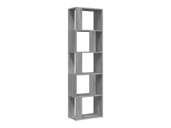 Discount vidaxl Estante 45x24x160 cm derivados de madeira sonoma Cinzento