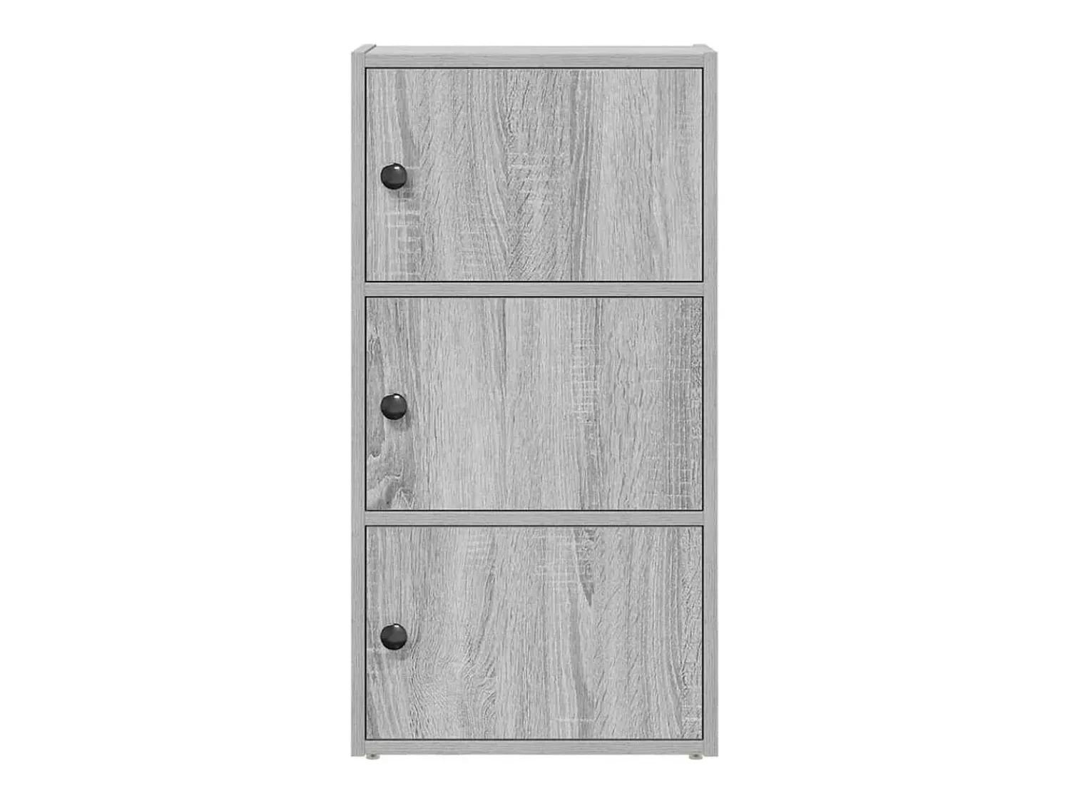 Biblioteca|vidaxl Estante 40x24x77 cm derivados de madeira sonoma Cinzento