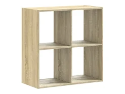 Biblioteca| Estante 68,5x32x68,5 cm derivados de madeira carvalho sonoma PT116007 Castanho