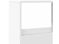 Biblioteca*vidaxl Estante 100x33x155,5 cm derivados de madeira Branco