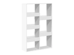 Biblioteca*vidaxl Estante 100x33x155,5 cm derivados de madeira Branco