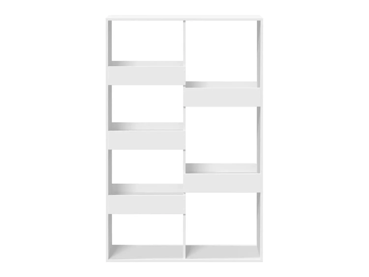 Biblioteca*vidaxl Estante 100x33x155,5 cm derivados de madeira Branco