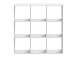 Biblioteca| Estante 102x32x102 cm derivados de madeira PT677994 Branco
