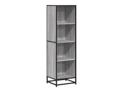 Biblioteca|vidaxl Estante 40x35x139 cm derivados de madeira sonoma Cinzento