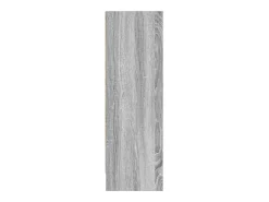 Biblioteca|vidaxl Estante 80x24x76 cm derivados de madeira sonoma Cinzento