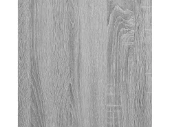 Biblioteca|vidaxl Estante 80x24x76 cm derivados de madeira sonoma Cinzento