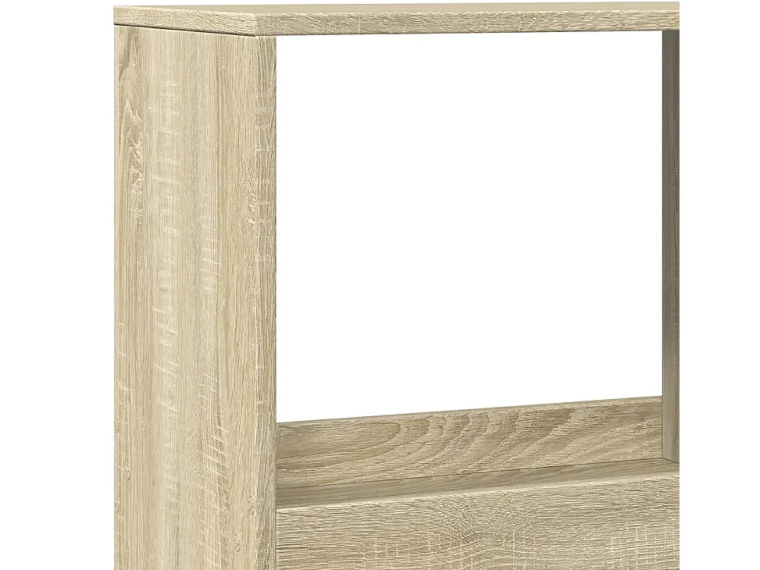 Biblioteca|vidaxl Estante 100x33x175 cm derivados de madeira carvalho sonoma Natural escuro