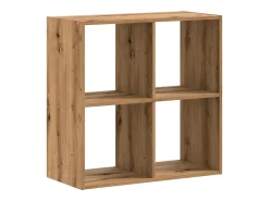 Discount Estante 68,5x32x68,5 cm derivados de madeira carvalho artisiano PT365100 Castanho