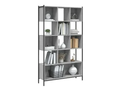 Online vidaxl Estante 102x28x172 cm derivados de madeira sonoma Cinzento