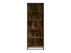 Biblioteca|vidaxl Estante 60x35x170,5 cm derivados de madeira carvalho fumado Castanho