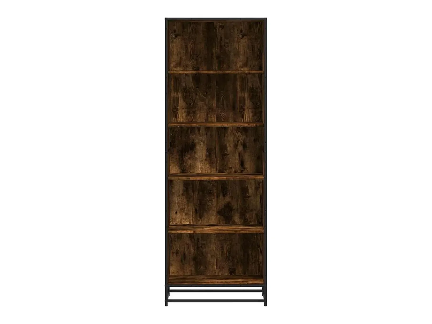 Biblioteca|vidaxl Estante 60x35x170,5 cm derivados de madeira carvalho fumado Castanho