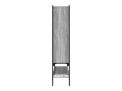 Vitrina|vidaxl Estante 102x30x141,5 cm derivados de madeira sonoma Cinzento