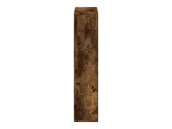 Biblioteca|vidaxl Estante 63x20x90 cm derivados de madeira carvalho fumado Castanho