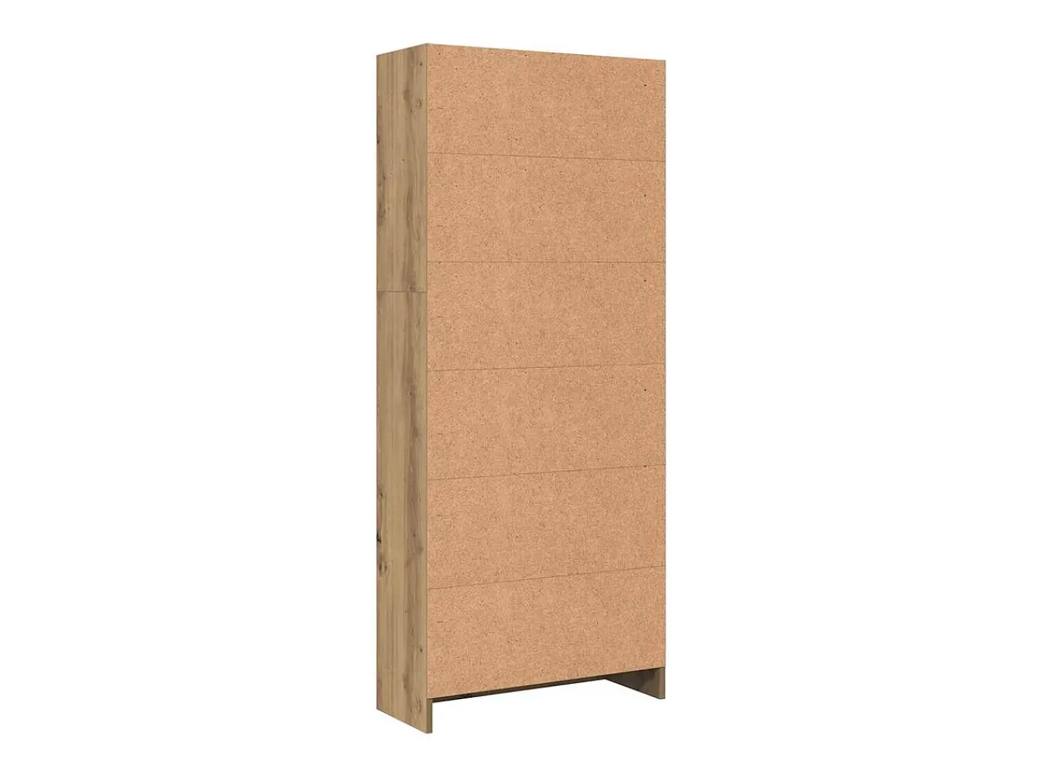 Biblioteca|vidaxl Estante 60x24x143 cm derivados de madeira carvalho artisiano Castanho