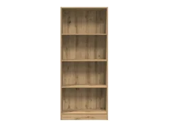 Biblioteca|vidaxl Estante 60x24x143 cm derivados de madeira carvalho artisiano Castanho
