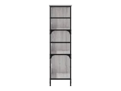 Biblioteca| Estante 78,5x33x117,5 cm derivados de madeira sonoma PT691057 Cinzento